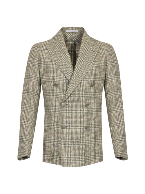 Giacca doppiopetto in misto lana, seta e cashmere Tagliatore | 1SMC20K 440055 P129140